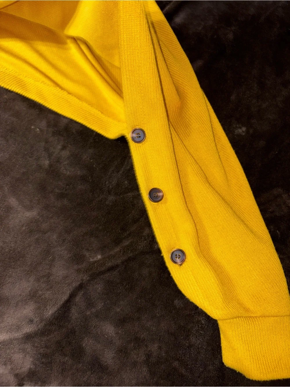 Forever 21 Cropped Mustard Yellow Turtleneck Sweater